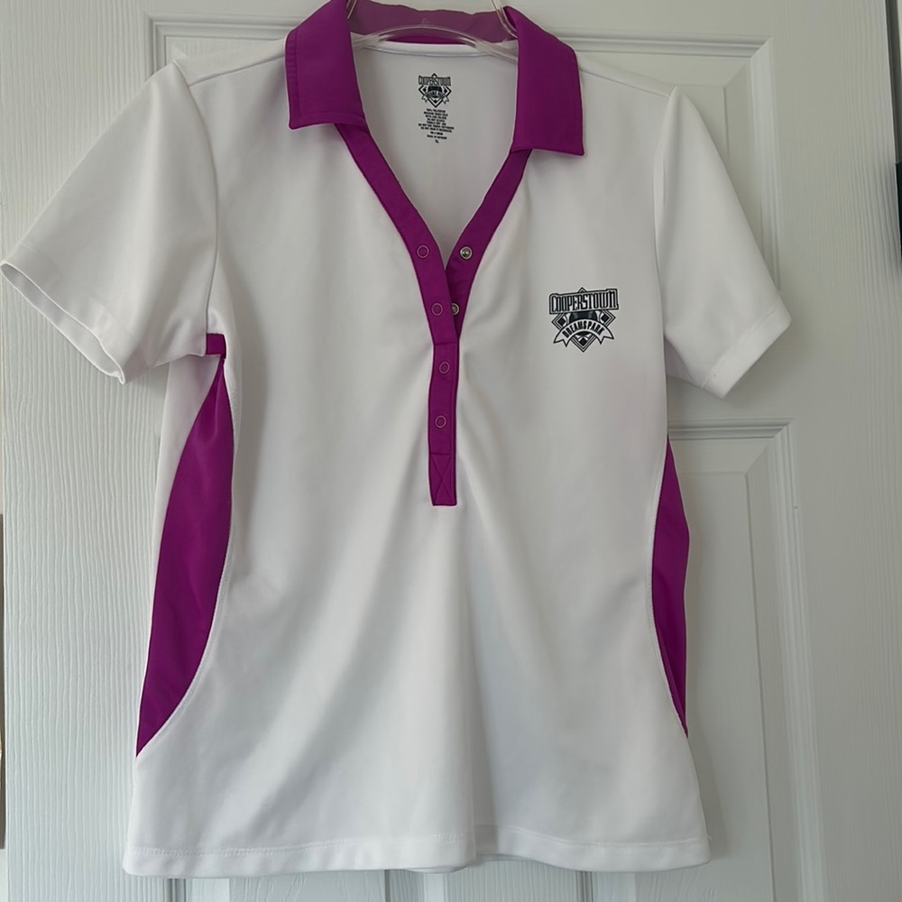 💜COOPERSTOWN XL YOUTH POLO T-SHIRT💜